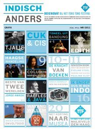 Indisch Anders 2011 - Stichting Tong Tong