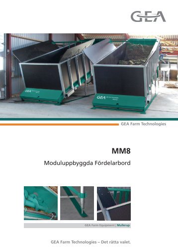 Moduluppbyggda Fördelarbord - Mullerup