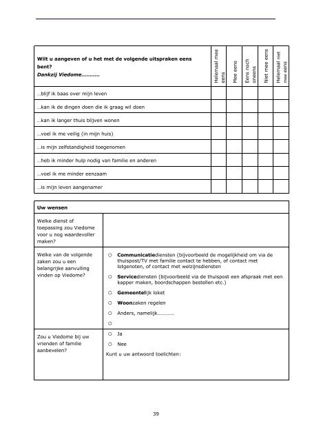 Ontwikkeling meetinstrument klantervaringen zorg op ... - In voor zorg!