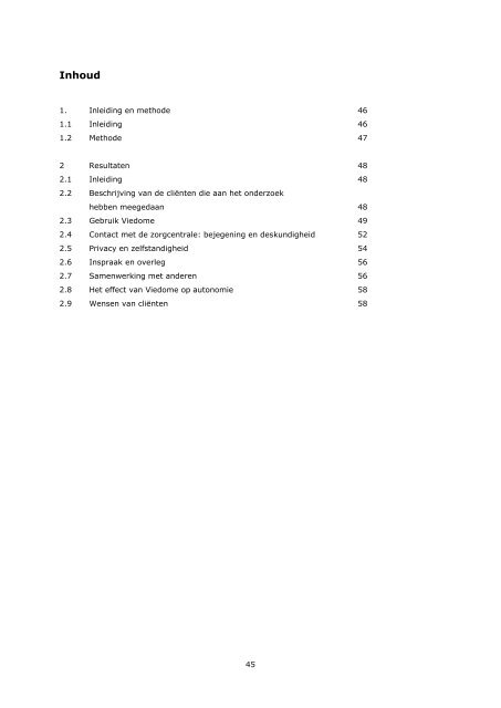 Ontwikkeling meetinstrument klantervaringen zorg op ... - In voor zorg!