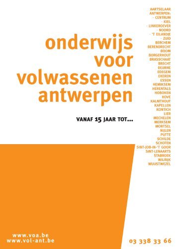 Onderwijs voor Volwassenen Antwerpen