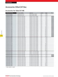 Accessories EtherCAT Box - Beckhoff