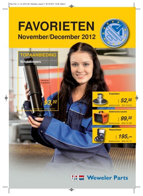 Aanbiedingen - Weweler Parts