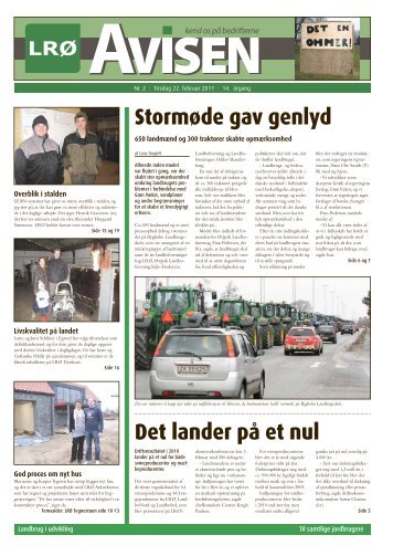 LRØ-Avisen nr. 2 - 22. februar 2011