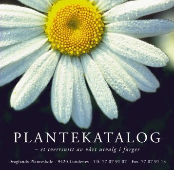 Plantekatalog - Draglands Planteskole