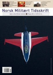 Norsk Militært Tidsskrift - Norsk Militært Tidskrift