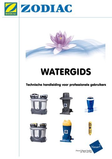 technische handleiding Zodiac "De Watergids" - JDS Pools