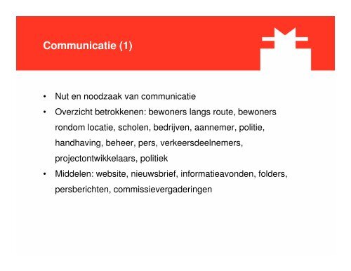 PowerPoint presentatie - Stadsdeel Amsterdam-Noord