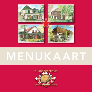 mEnUkaarT - t Pannekoekhuis