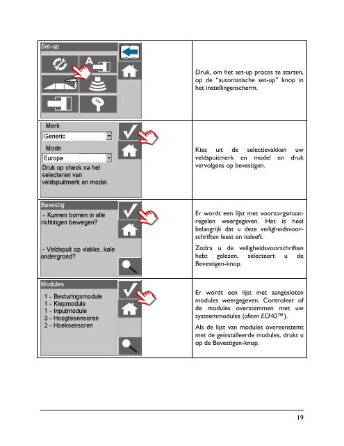 Bedieningshandleiding ECHO™/Virtuele terminal - Norac