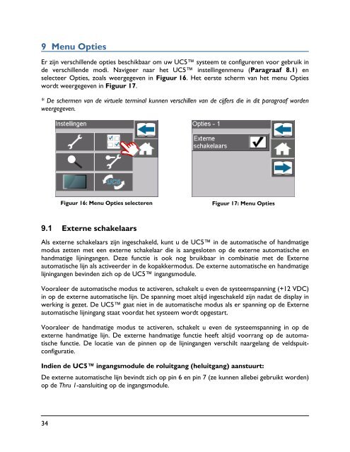 Bedieningshandleiding ECHO™/Virtuele terminal - Norac