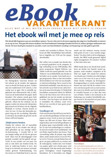 eBook Vakantiekrant - PixelPerfect Publications