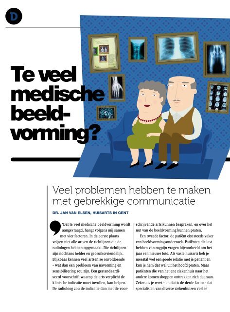 Te veel medische beeldvorming? - UZ Gent