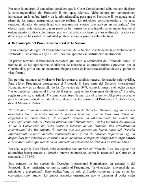 Sentencia C-225 -95 Exequibilidad de Protocolo II - Fiscalía General ...