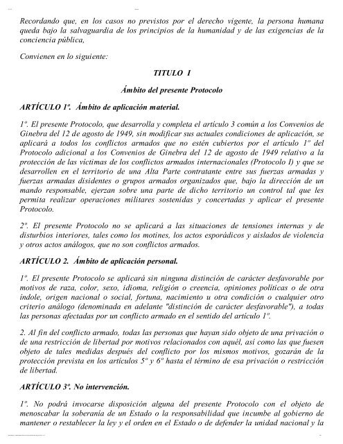 Sentencia C-225 -95 Exequibilidad de Protocolo II - Fiscalía General ...