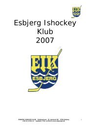 Bestyrelsesmøde i EIK tirsdag d - Esbjerg Ishockey Klub