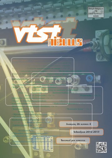 VTST-nieuws - Vrije Technische Scholen van Turnhout