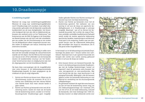 Vastgestelde visie bebouwingsconcentraties - Gemeente Oisterwijk