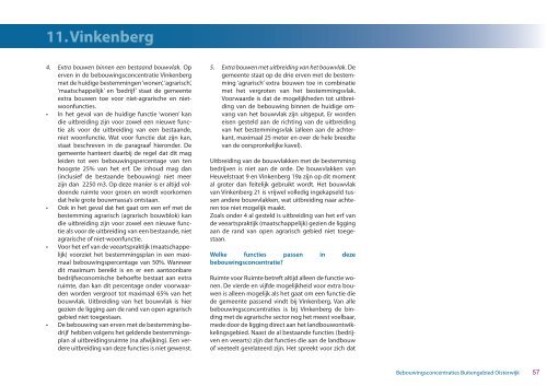 Vastgestelde visie bebouwingsconcentraties - Gemeente Oisterwijk