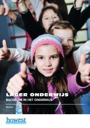 Opleidingsbrochure Lager onderwijs - Howest.be