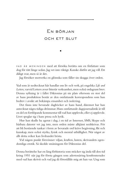 Jorn Donner Diktonius Ett Liv Dagens Nyheter