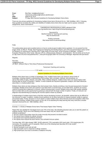 (2009-03-25) Pierre Volschenk - TP Msg. #932 General Guidelines ...