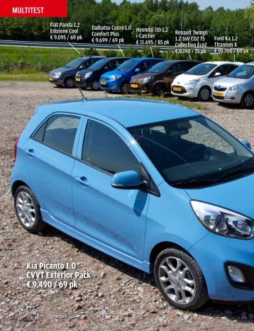 Kia Picanto 1.0 CVVT Exterior Pack € 9.490 / 69 pk - Autobedrijf ...