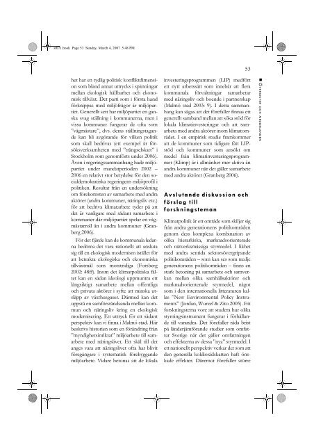 Hela nummer 2007/1 (PDF, 2047 kb) - Statsvetenskaplig tidskrift