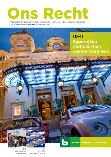 10-11 Superrijken moffelen hun centen goed weg - LBC-NVK - ACV