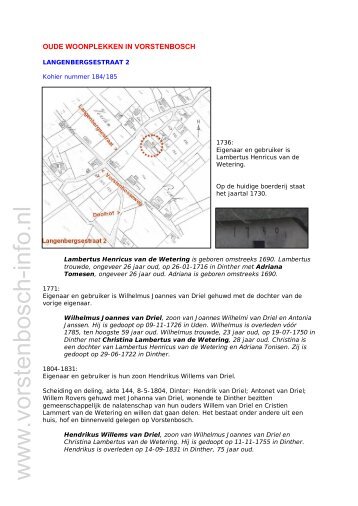 Langenbergsestraat 2 - Vorstenbosch-info.nl