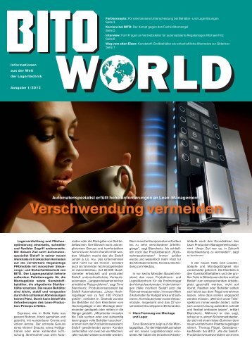 BITO_WORLD_01_12_D.pdf - BITO-Lagertechnik GmbH