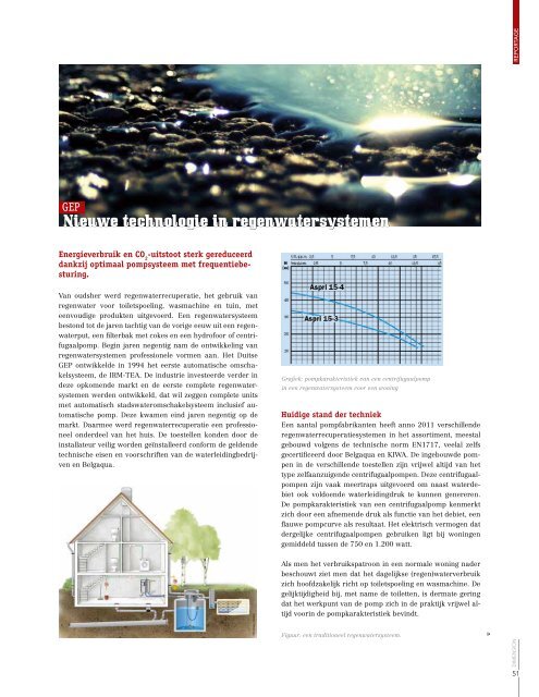 Van oudsher werd regenwaterrecuperatie, het gebruik ... - Dimension