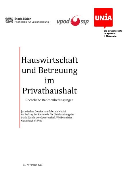 Hauswirtschaft und Betreuung im Privathaushalt - Seniorhilfe Schweiz