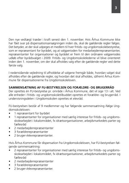Valg til fritids- og ungdomsskolebestyrelser - Aarhus.dk