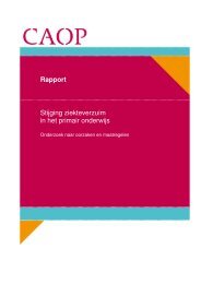 Stijging ziekteverzuim in het primair onderwijs - Kennisbank ...