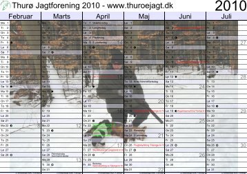 Thurø Jagtforening 2010 - www.thuroejagt.dk - Thurø Jagtforenings