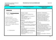 Mathematik - der Gesamtschule Leverkusen Schlebusch