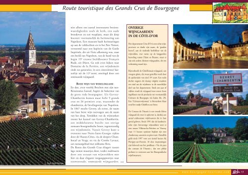 De wijnroute van Bourgondië - Entre Ciel et Terre