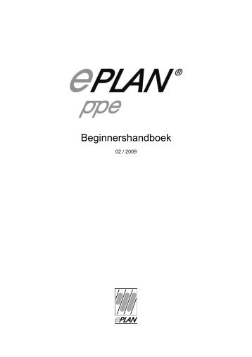 EPLAN PPE beginners handboek