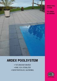 ardex POOLSYSTeM