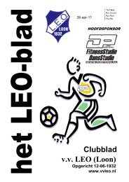 Clubblad 26-04-2011 - Leo