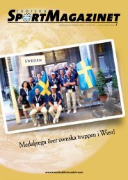 Medaljregn över svenska truppen i Wien! - Svenska Makkabiförbundet