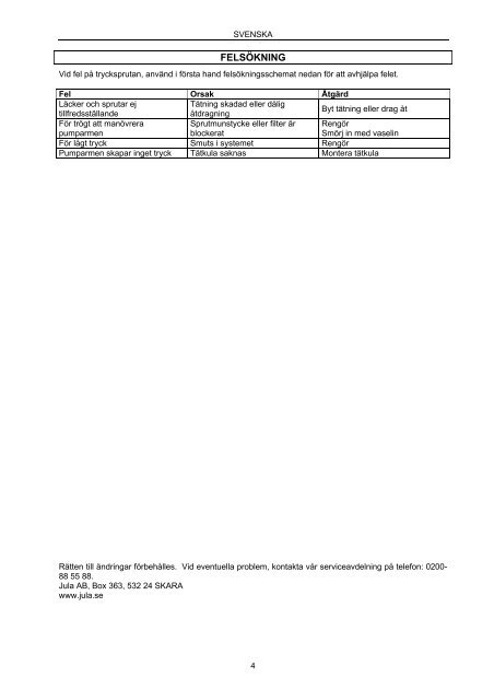 Instrukcja obsługi (433.6 KB - pdf) - Jula