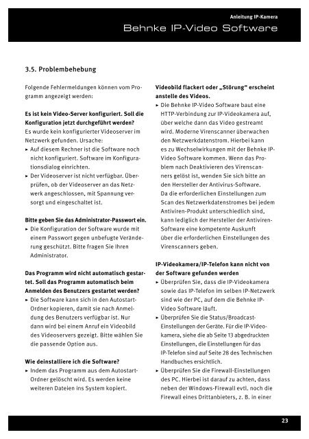 Technisches Handbuch V 1.2 - Telecom Behnke