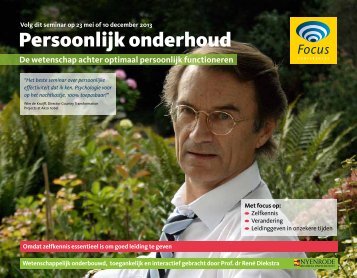 Persoonlijk onderhoud - Rene Diekstra