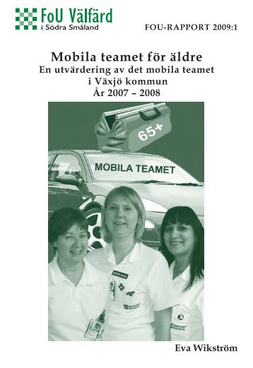 Mobila teamet för äldre - FoU Välfärd