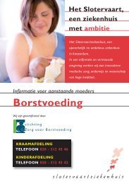 Borstvoeding - SLZ - Slotervaartziekenhuis