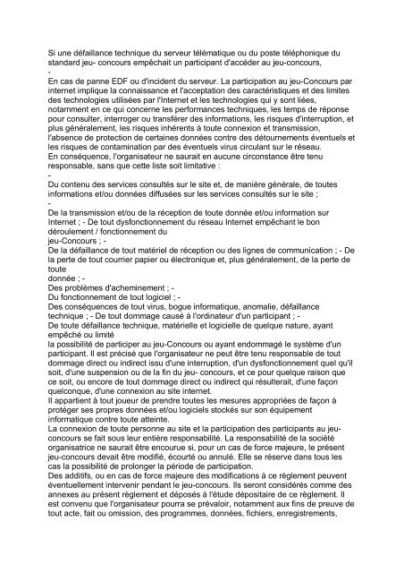 ARTICLE 1 : SOCIETE ORGANISATRICE SGC CONCEPT ,Société ...