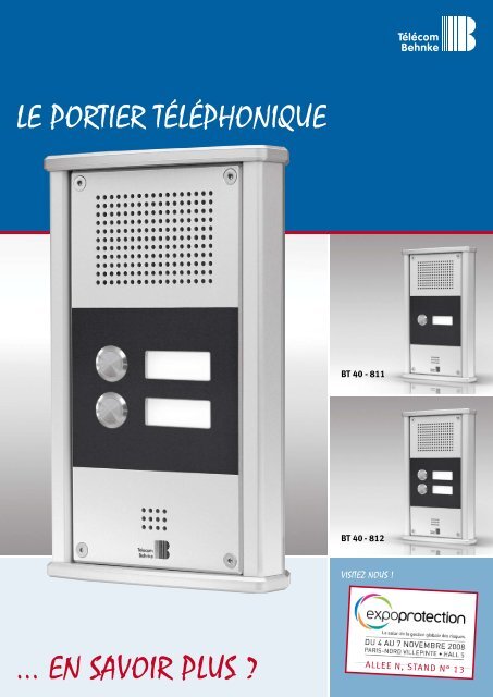 LE PORTIER TÃLÃPHONIQUE ... EN SAVOIR PLUS ?