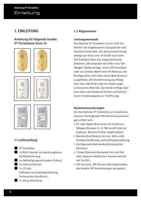 Anleitung V 1.1 - Telecom Behnke